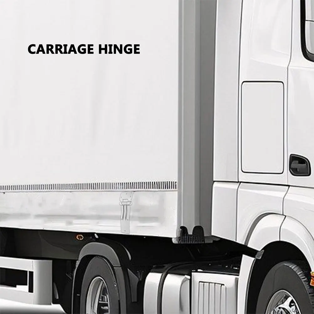 2 قطعة صندوق الثقيلة شاحنة مفصلات الجانب الباب الخلفي المفصلي الحديد المجلفن دائم موثوقة الثقيلة تحميل المبردة شاحنة الأبواب المفصلات
