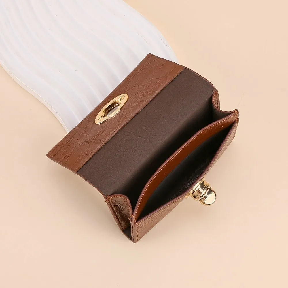 New Short Women Wallet Solid Color Waterproof Coin Purse PU Leather Multi Layer Credit Card Holder Gifts