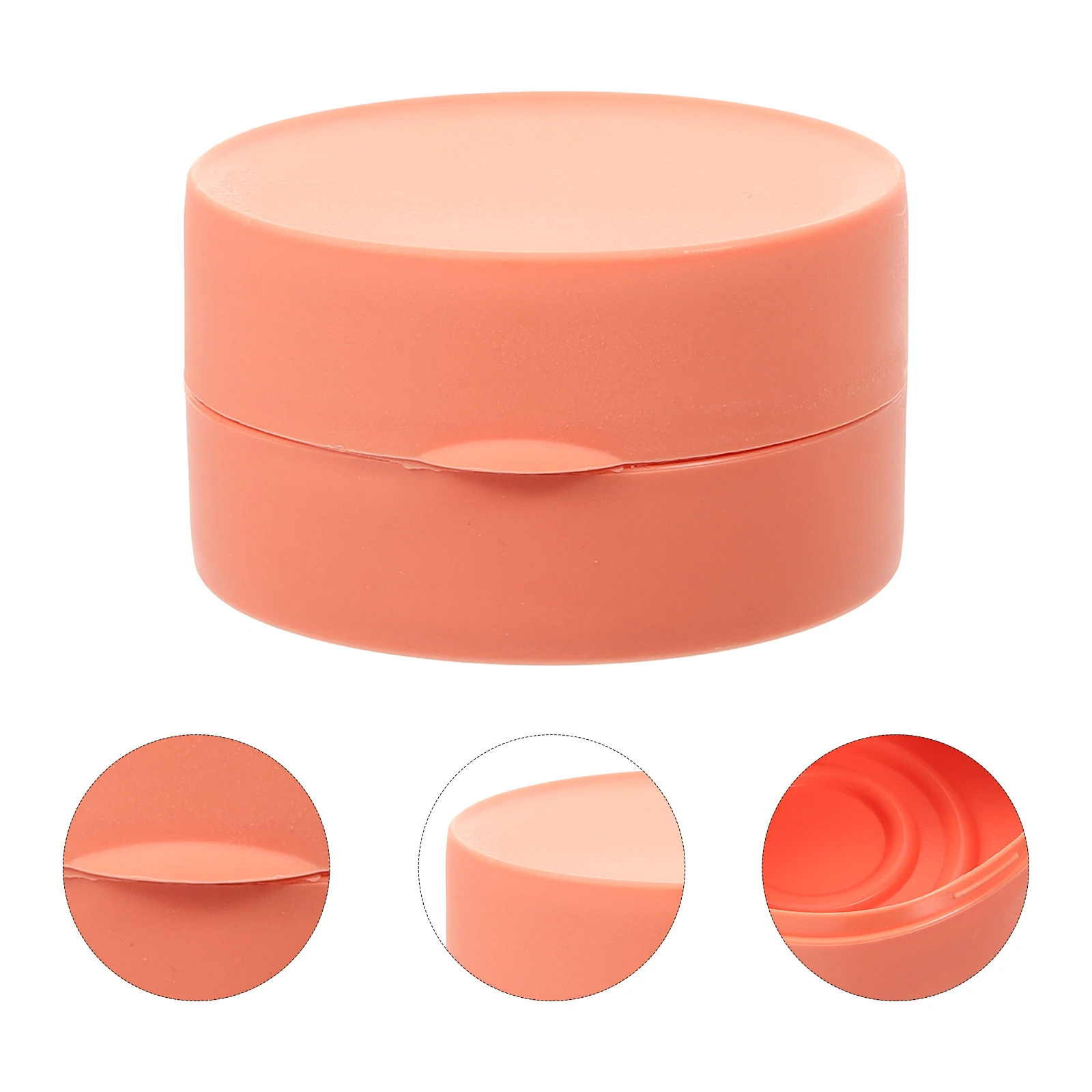 

Portable Holder Travel Container With Lid Bar Storage Holder Compact Lightweight Easy Open Box For Bathroom Balcony Wardrobe