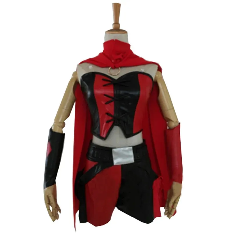 2025 زي غير الصادق 2 بدلة تنكرية مثيرة للسيدات من جلد البولي يوريثان ملابس كاملة أزياء الهالوين للنساء مقاس الكبار