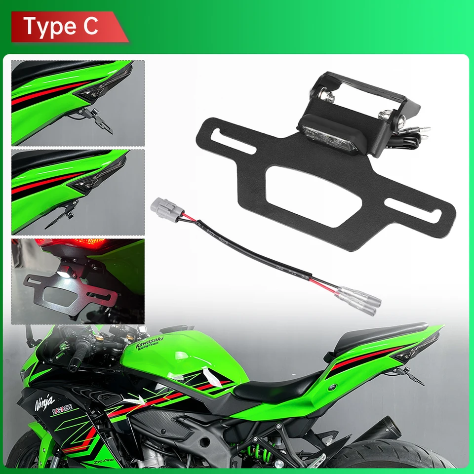 ナンバープレート ホルダー 用 に適合する忍者 に適合するZX-6R に適合