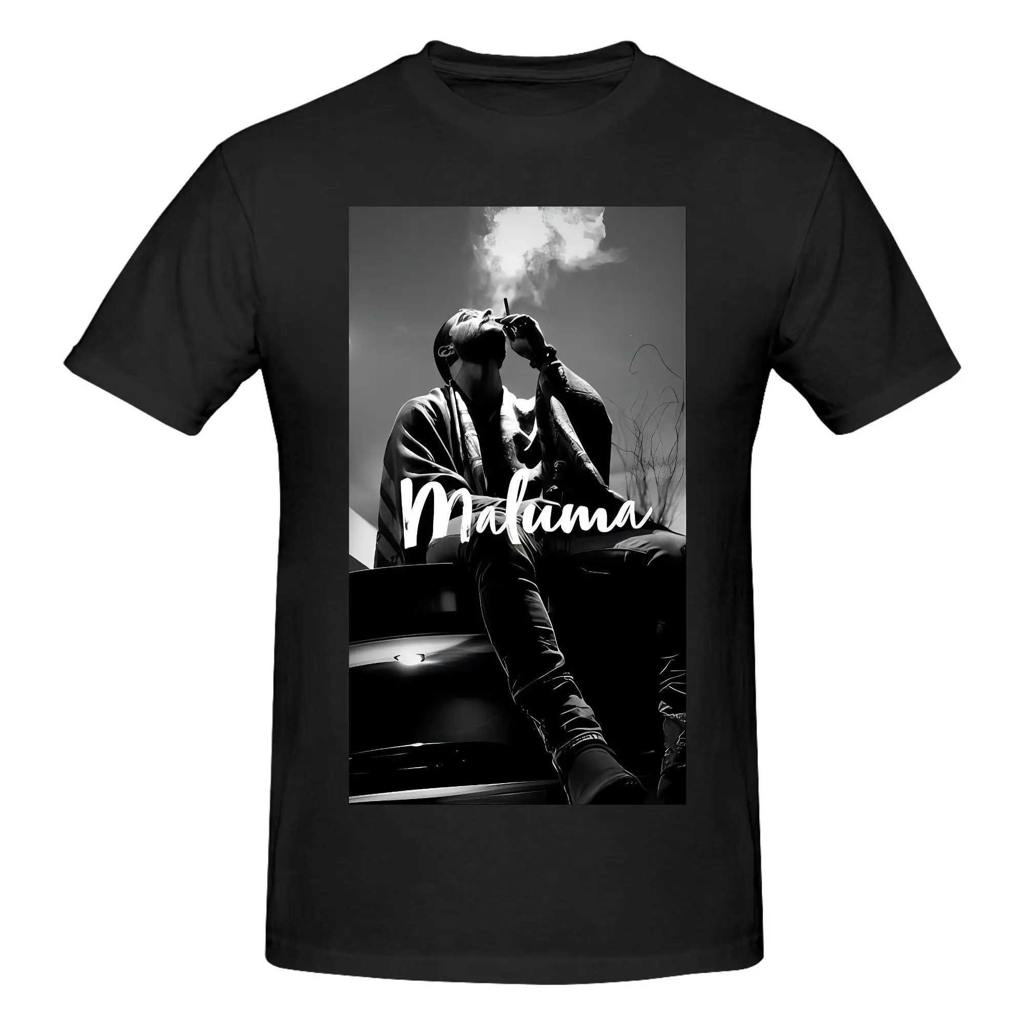 Maluma Printed T Shirts for Men Women Fan Gift 100% Cotton  Tee Shirt Clothes ZM005