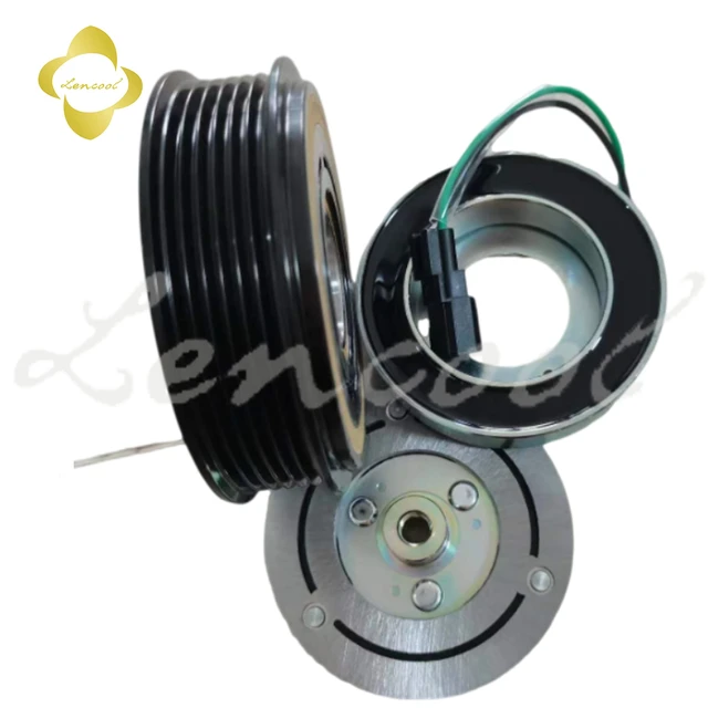 Ac A/c Air Conditioning Compressor Clutch Pulley For Ford Denso 