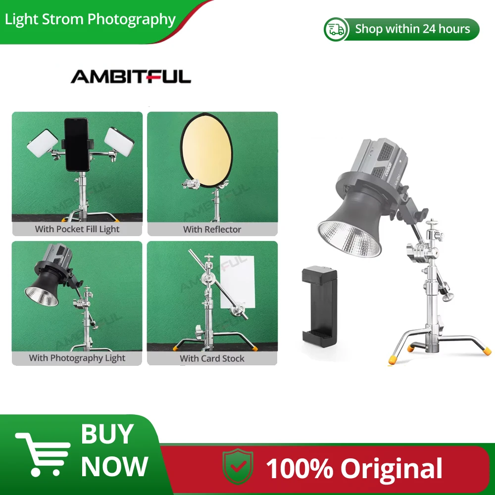 

Mini Portable Desktop Heavy Duty Light Stand Tripod with for Live broadcast Studio Softbox LED Video Flash Umbrellas Lighting