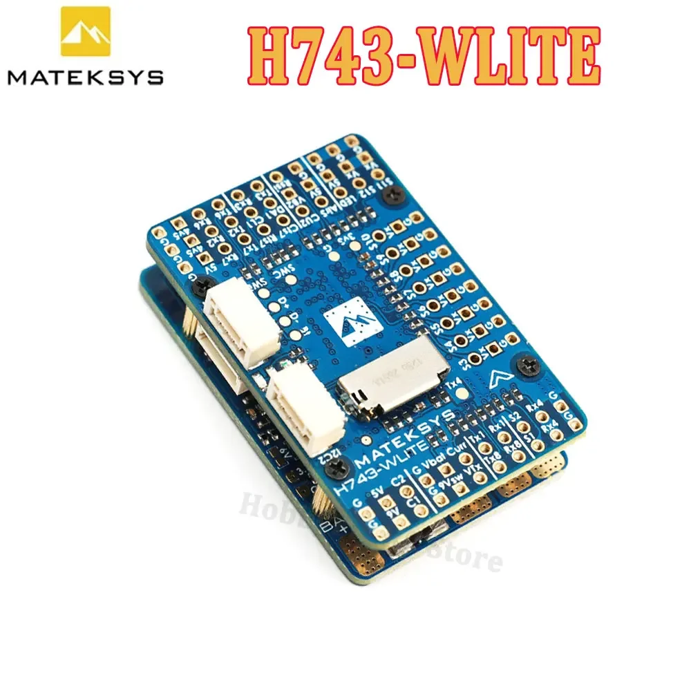 MATEK System H743-WLITE H743-Wing Flight Controller Built-in OSD 2-6S LiPo Lite ArduPilot INAV for RC FPV Drone instead F765-WSE