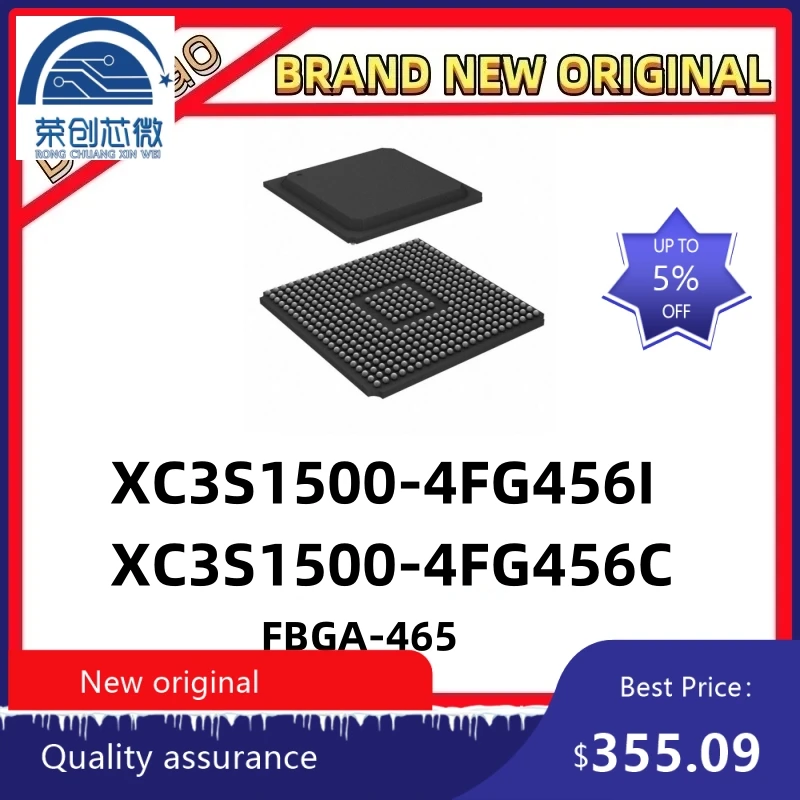 

XC3S1500-4FG456I XC3S1500-4FG456C XC3S1500-4FG456 IC Chip FBGA-465 Programmable logic new original