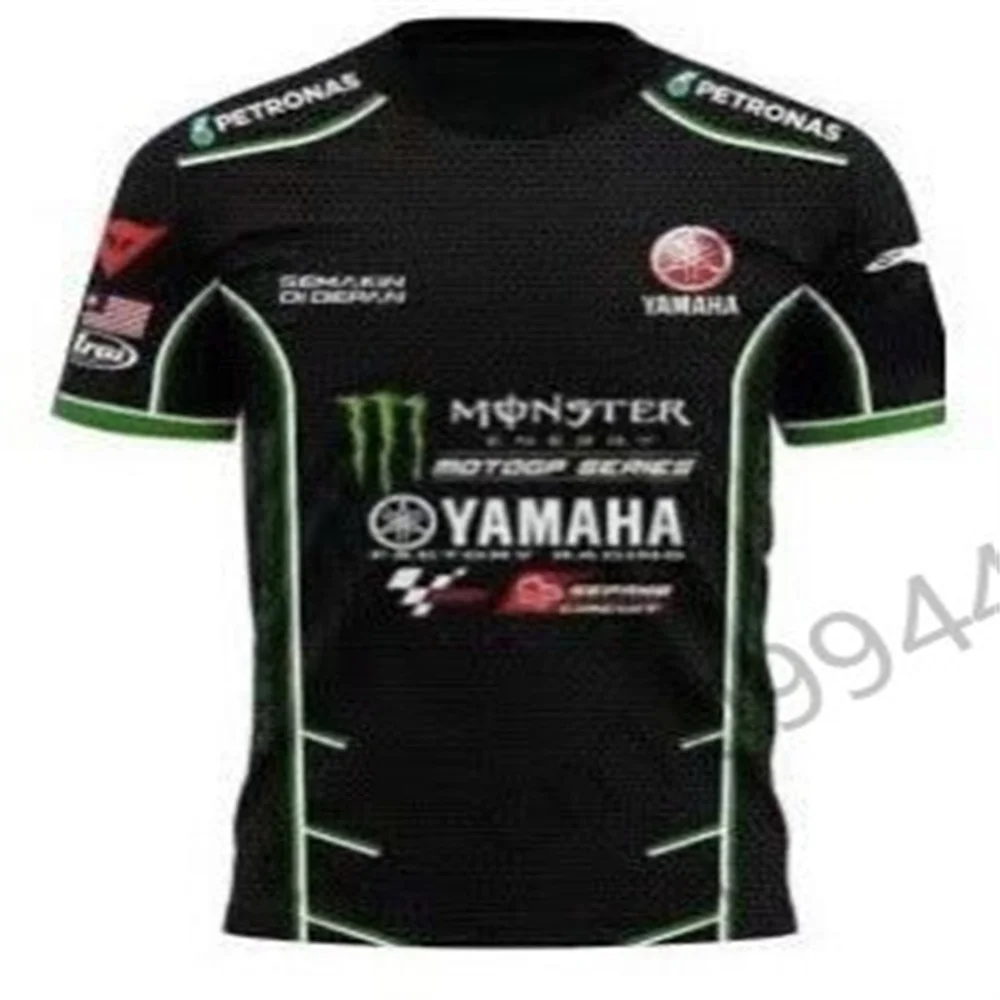 MOTO GP، قميص سباق الدراجات النارية ياماها الصيفي القابل للتنفس في الهواء الطلق، قميص رجالي سريع الجفاف على المنحدرات. #3