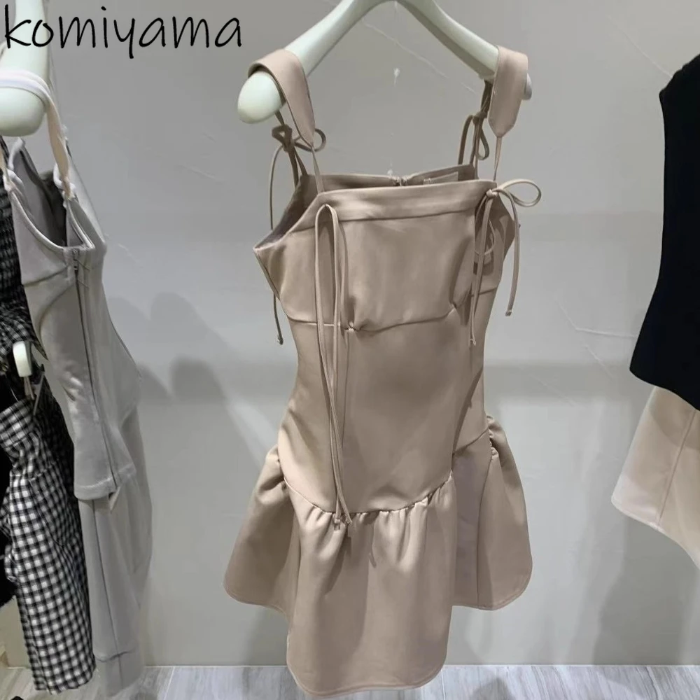 

Japan Ball Gown 2025 Vestidos Sleeveless Woman Dress Strap Dresses Pure Desire Style Robe New Sweet Fashion Ropa De Mujer