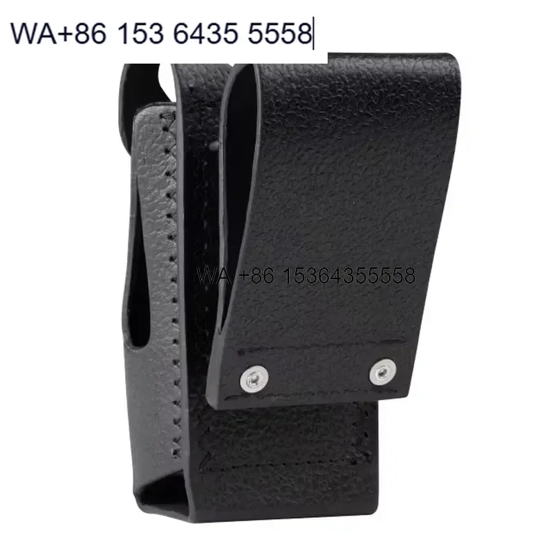 Wmwmnu for PMLN5865 Leather Handheld Carry Case with Swivel and Belt Loop for Walkie Talkie Compatible XPR3500