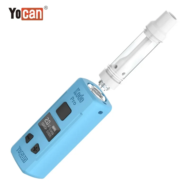 10 sztuk Yocan Kodo Pro Mod bateria do waporyzatora 400mAh Port typu C 10s podgrzewanie VV E-papierosa z wyświetlaczem OLED do atomizerów