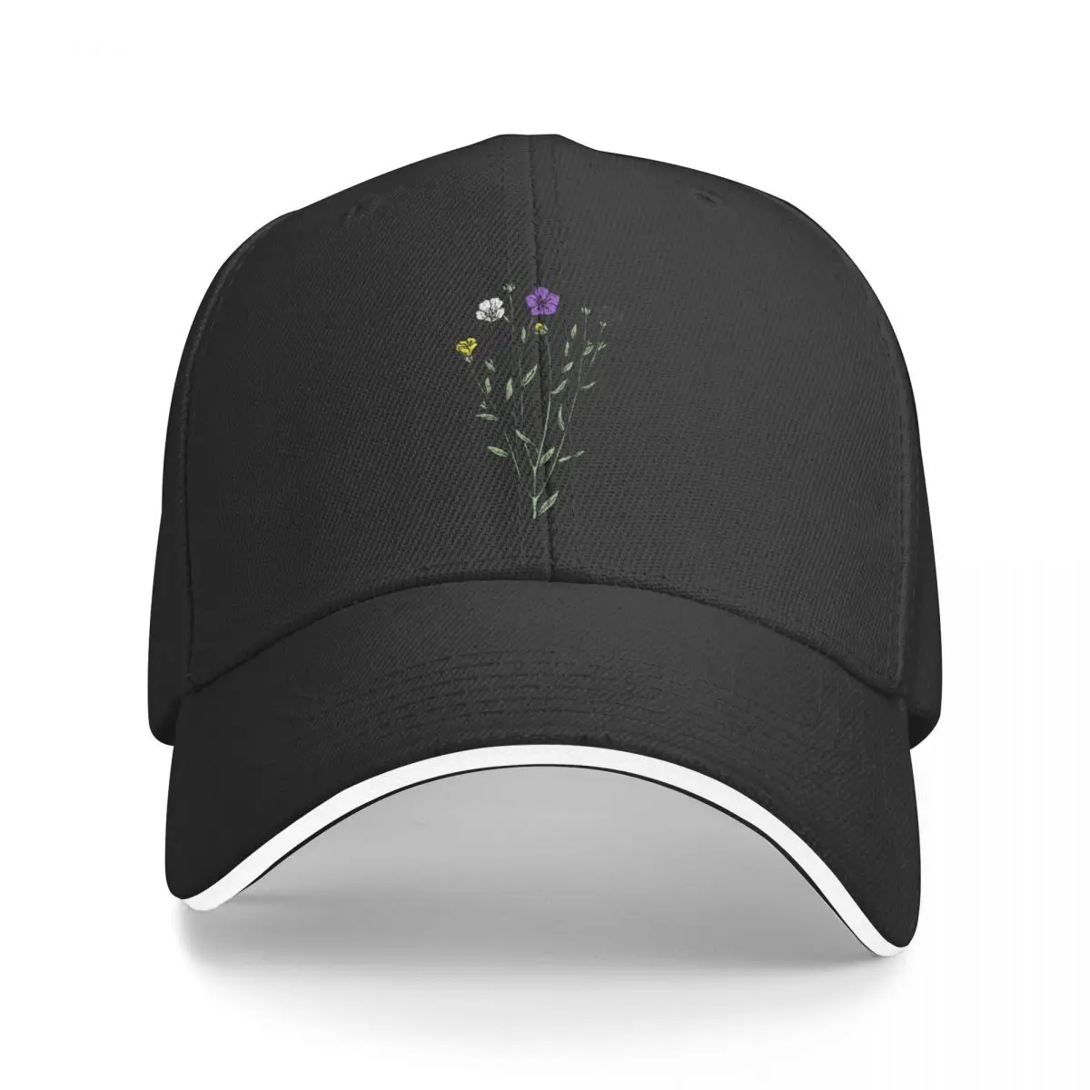 Gorra de béisbol de lino para hombre y mujer, gorro de orgullo no binario, novedad, envío directo