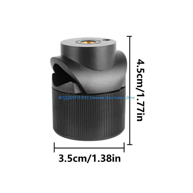 Adjustable 1/4 Thread Adapter Plastic for Live Streaming Device Tablet Holder