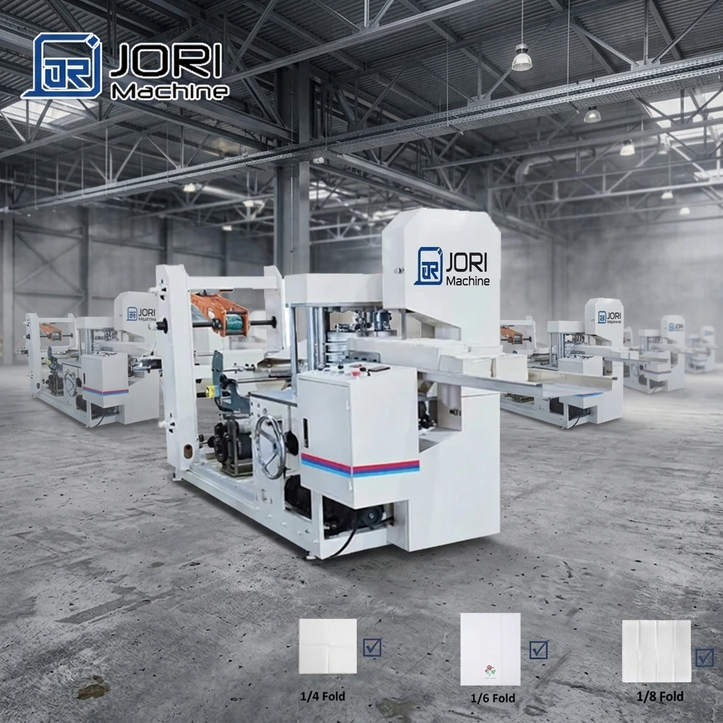 JORI Factory Direct Automatic Paper Napkin Folding Machine 800pcs/min 380V/220V Fujian Made