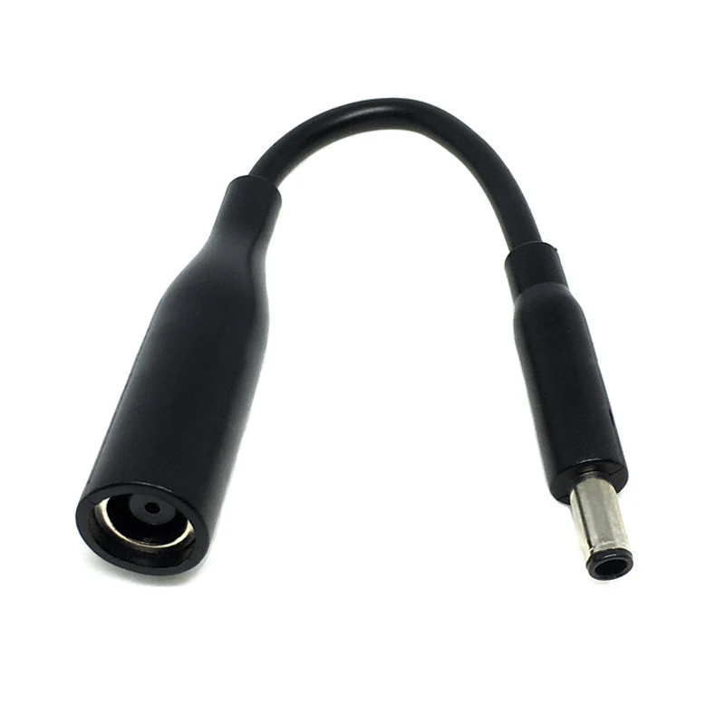 For Dell Laptop DC Power Charge Converter Adapter Cable Cord 7.4x5.0 female to 4.5x3.0 mm male Dropshipping short Cable