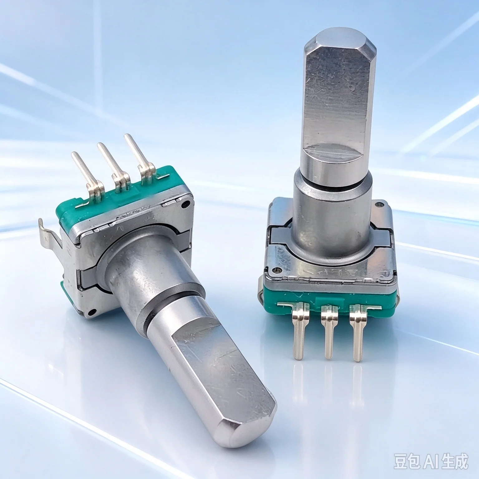 10pcs  for Rotary Encoder EC11E15244G1,30Pos 15Pulse With Push Switch