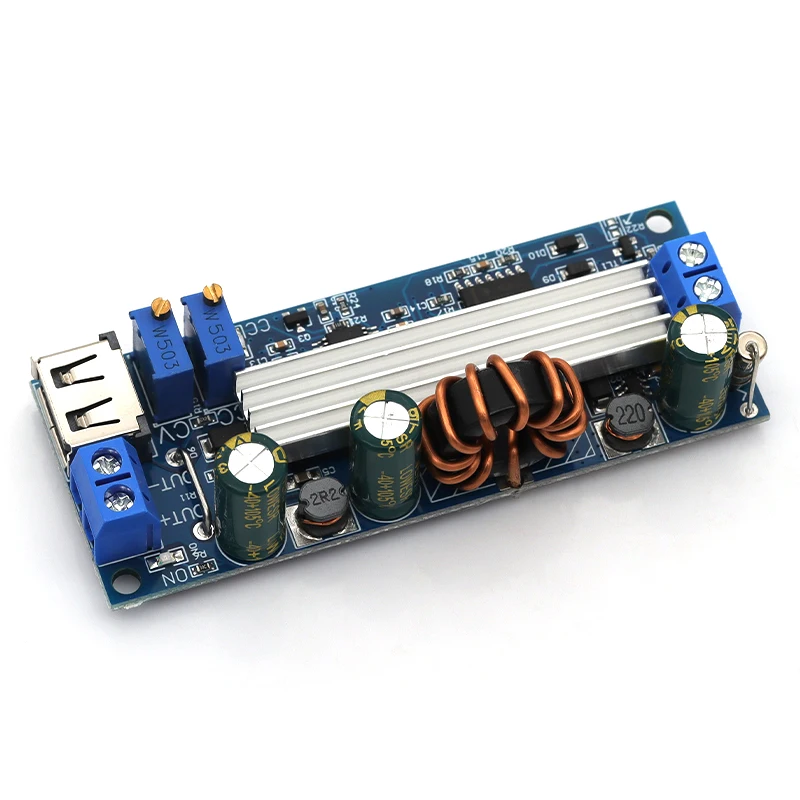 1/5/10Pcs DC DC Boost Converter 2-24V to 3-30V 4A 80W CC CV Regulated Power Supply Module 3.7V 6V 9V 12V USB