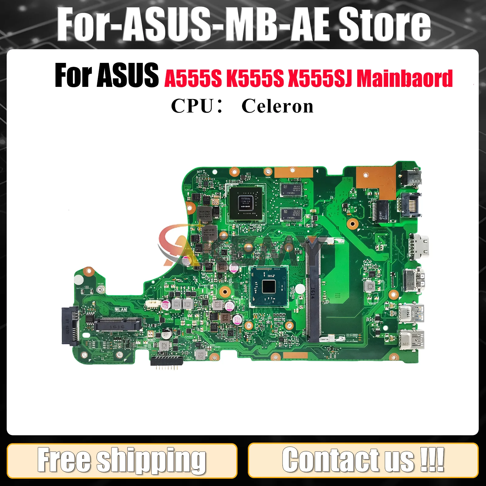X555SJ Laptop Mothe… - image