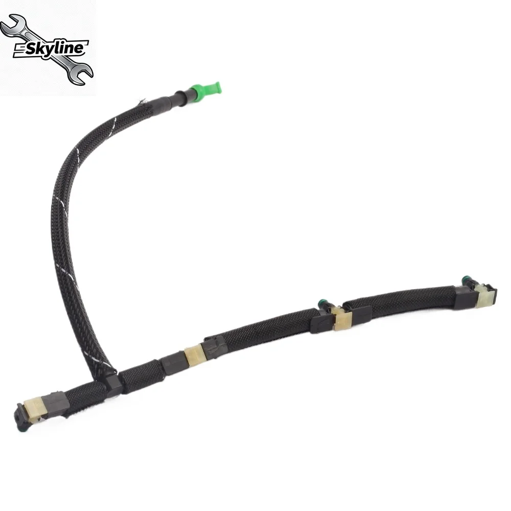 9824723180 Brand New Injector Leak Off Return Pipe Suitable for Peugeot Auto Fuel Hose Fuel Line Hose Fits