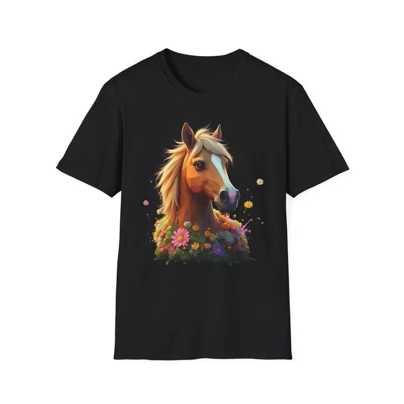 

Yellow Horse Softstyle T Shirt