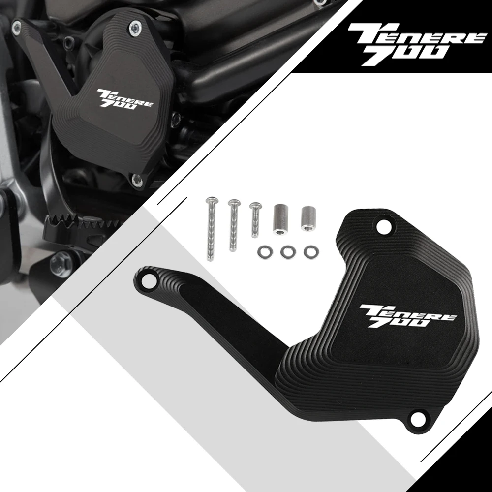 

NEW Motorcycle For Yamaha Tenere 700 2019 2020 2021 2022 2023 XTZ700 XT700Z T7 Rally XTZ690 Water Pump Protection Guard Covers