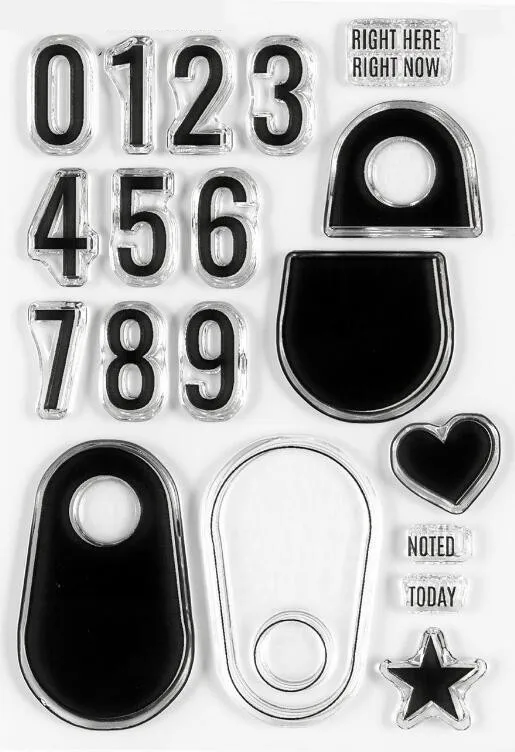 English  Clear Stamp For DIY Scrapbooking Card Making  A8009