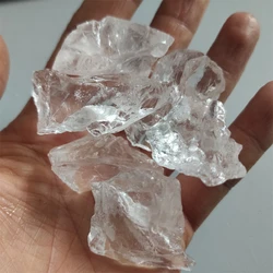 Natural Clear Quartz Stone Crystal for Jewelry Making Raw Healing Stone and Crystals Home Decoration Aquarium Ornaments