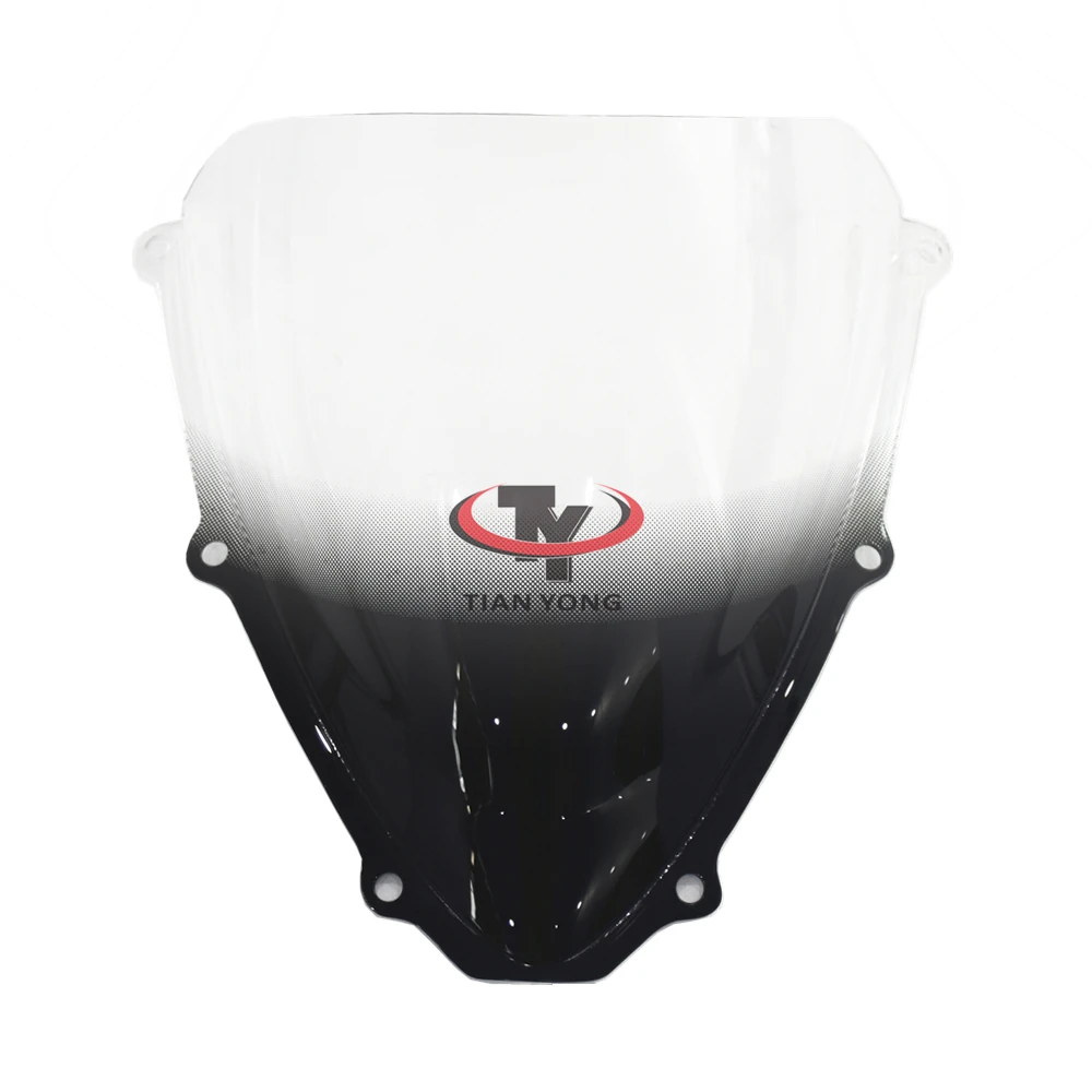 Smoke Black Acrylic Visor Motorcycle Windshield For Suzuki GSXR600 GSXR750 K6 K7 2006 2007 Wind Deflectore Windscreen