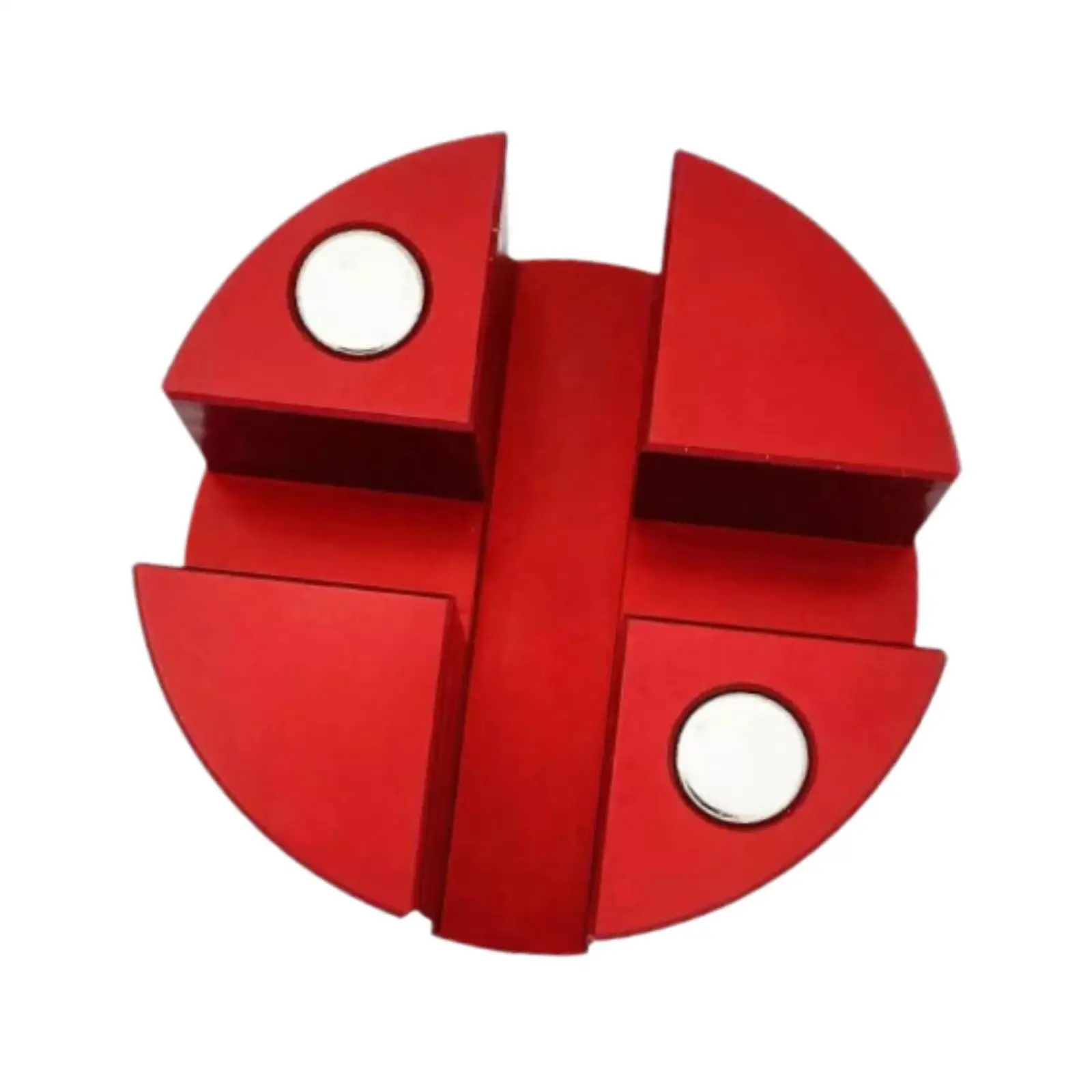 Universal Slotted Jack Pad Frame Rail Protector Aluminum Alloy Spare Parts Automotive Accessories Sturdy Diameter 5cm