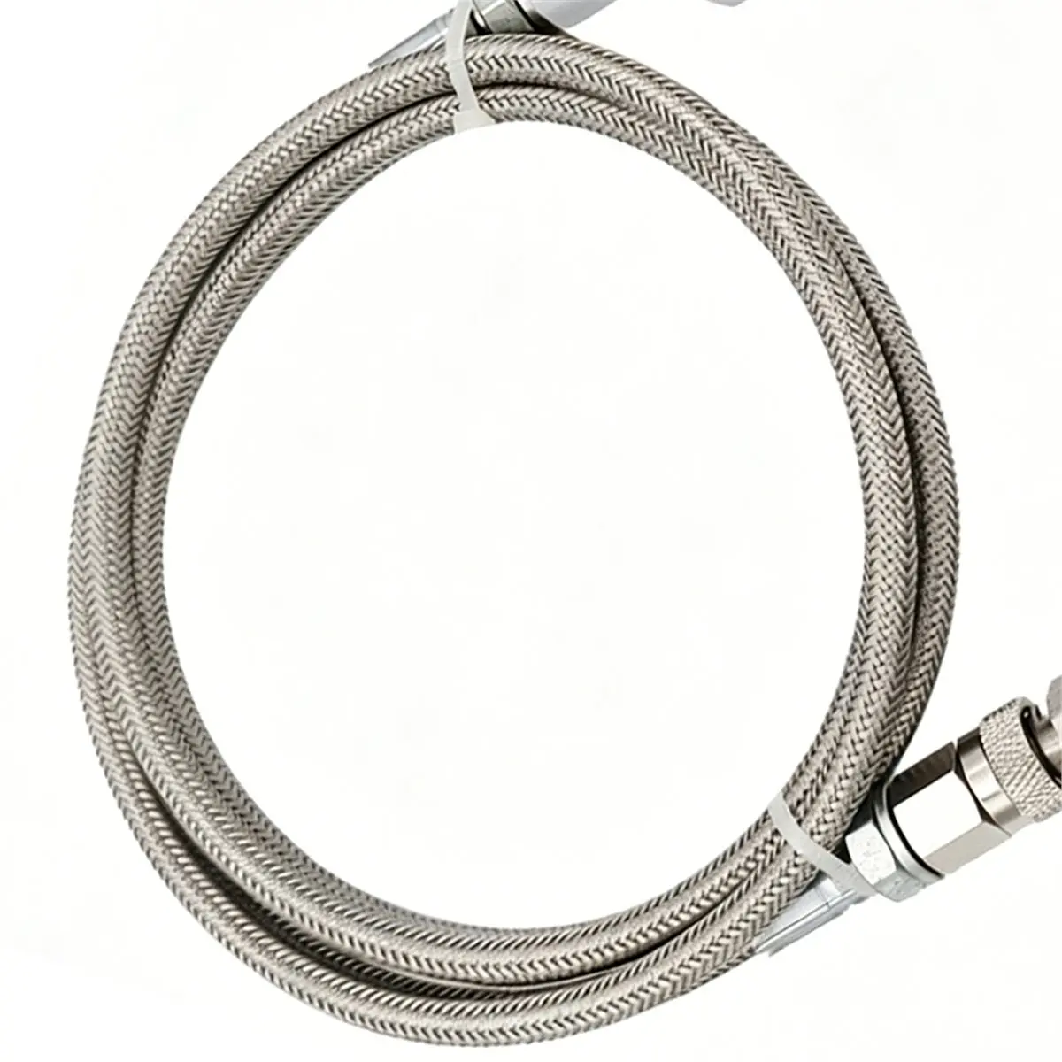 

【50% OFF】Adapter Kit with 1.5m Stainless Steel Hose and Quick Disconnect for External CO2 Tanks
