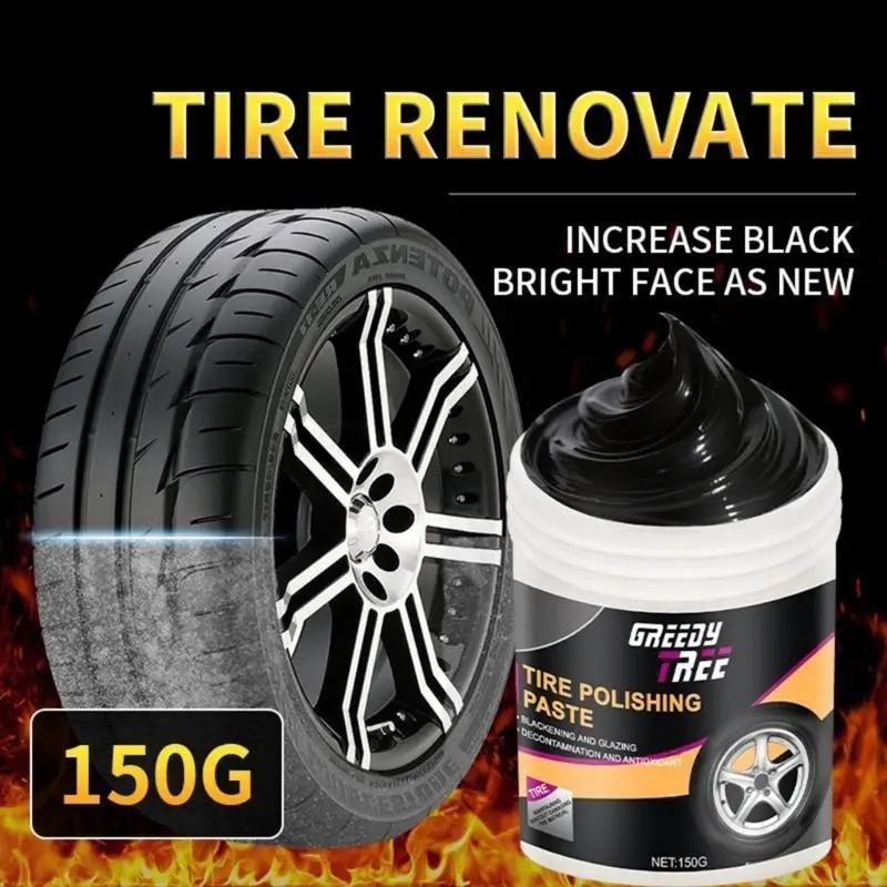 X6HF Autoband Rubber Trim Protector Gel Langdurige glans Waterdicht Stofdicht Toepassing Polish Wax