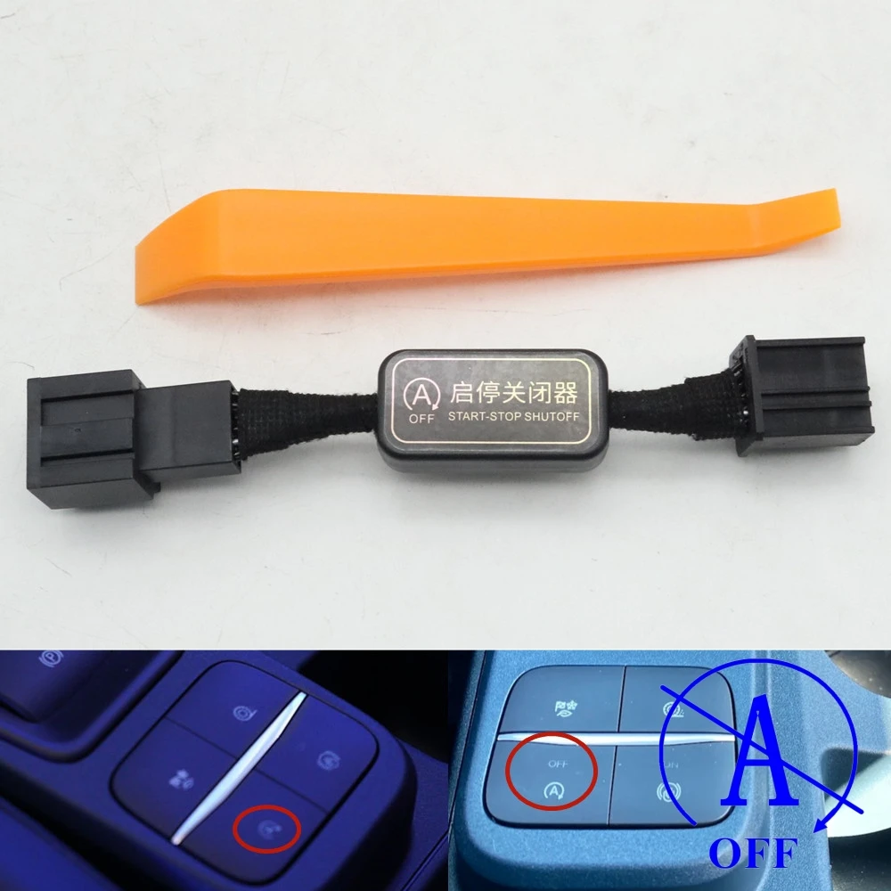 Automatic Start Stop Engine System Eliminator Adapter Canceller Plug Smart Cancel Cable For Ford Maverick 2022 2023 2024