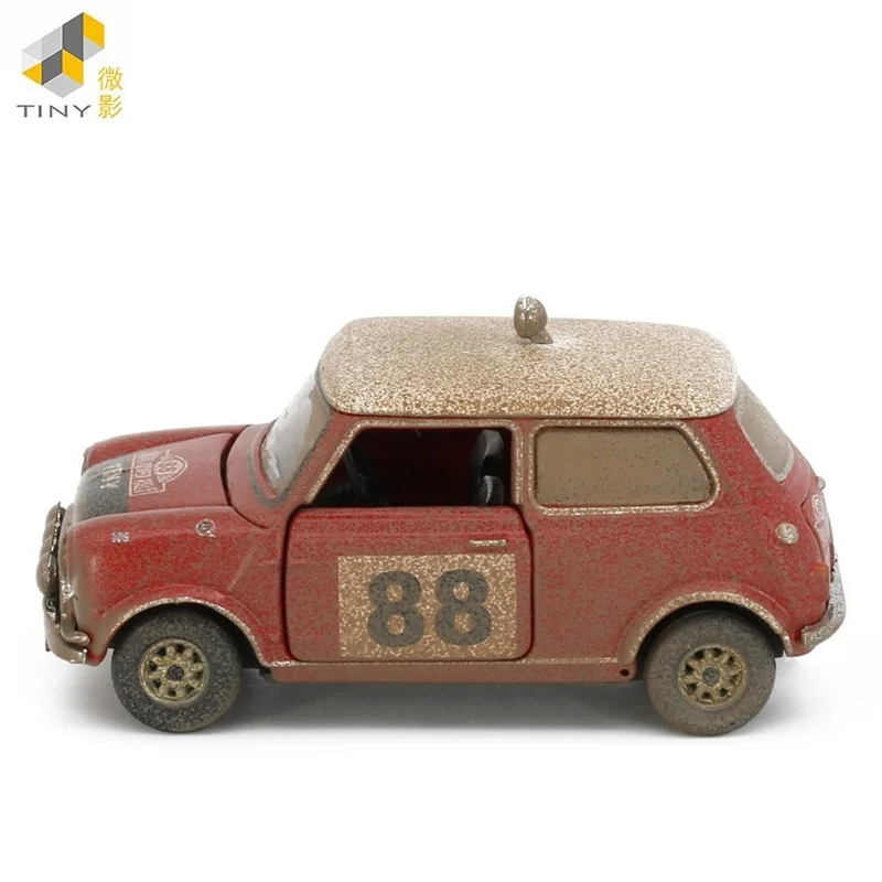 

Крошечная модель автомобиля 1:50 Morr-is Mi-ni Rally Muddy Edition из сплава