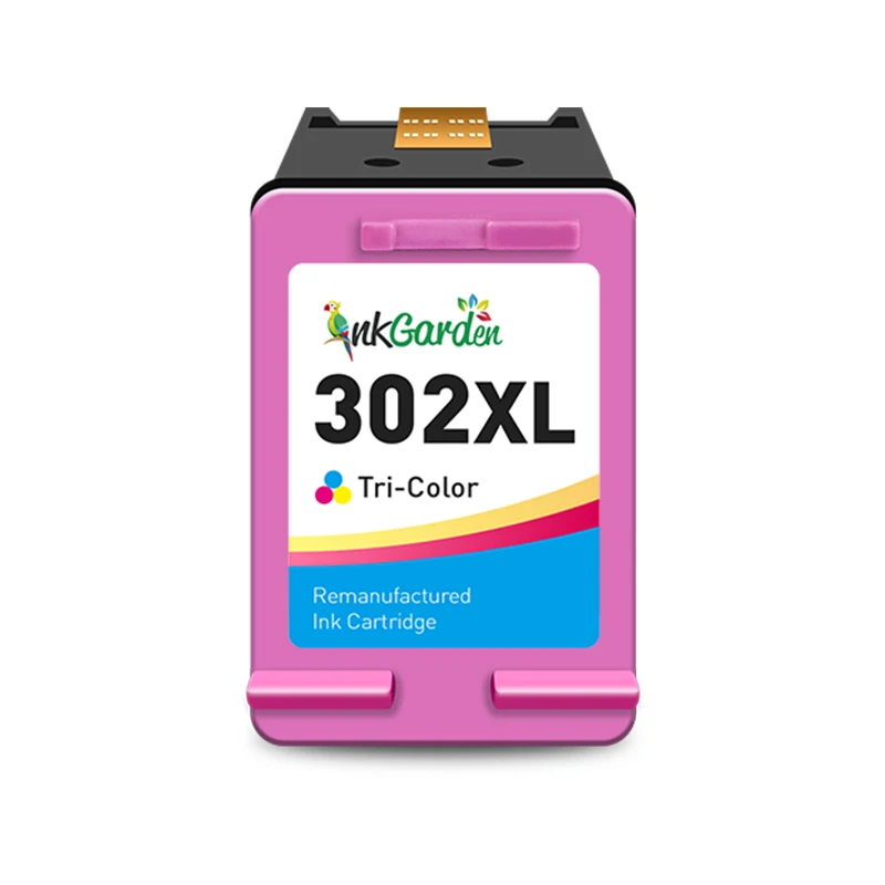 InkGarden 302 XL Wkład atramentowy do drukarki HP 302XL HP302 Remanufactured Officejet 3830 3831 3832 3833 3834 4650 Envy 4510 4511 — zdjęcie produktu 6