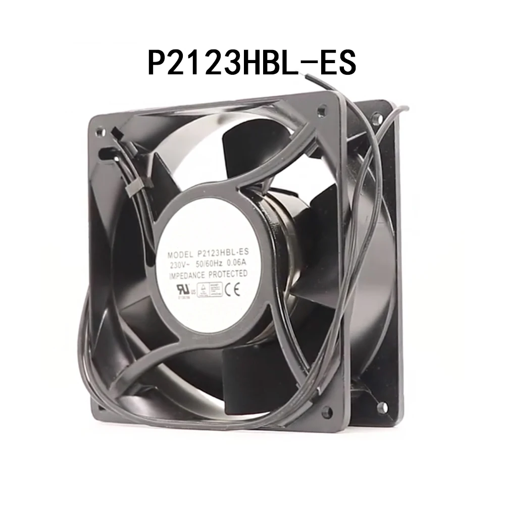 Axial cooling radiator 120*120*38mm P2123HBL-ES 230VAC 0.06A Case Cabinet fan Fast Shipping