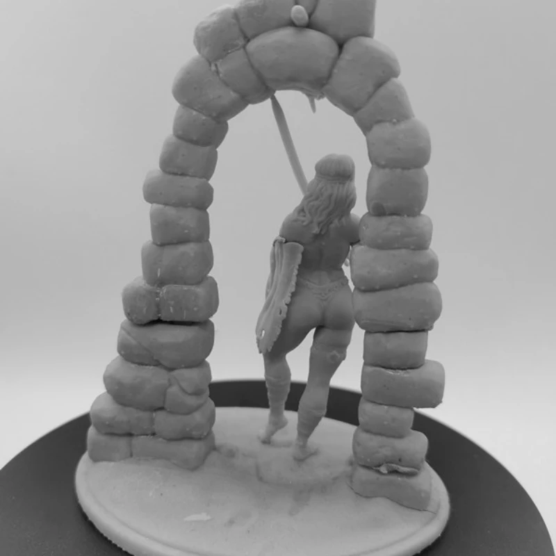 Hoge priester volledige hars figuur model kit 1/24 schaal ongemonteerd ongeverfd speelgoed