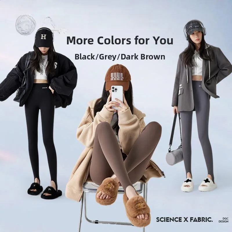 Calças femininas de yoga forradas com corte de bota, esportes, controle de barriga, levantamento de bunda, fibra de poliéster longa, calças quentes de inverno