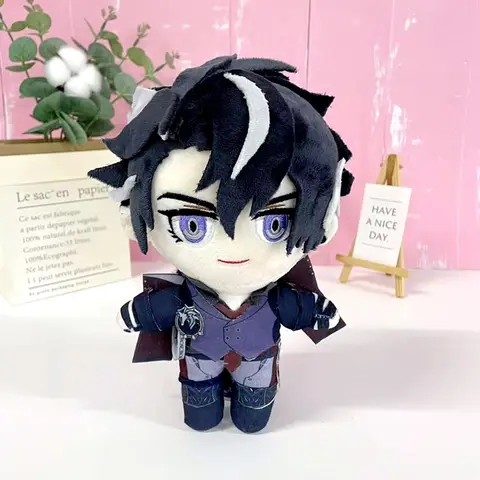 Genshin Impact pluszowe lalki Wriothesley Furina Lyney Kaveh Neuvillette Kinich Citlali Kazuha Albedo Tighnari Anime nadziewane zabawki