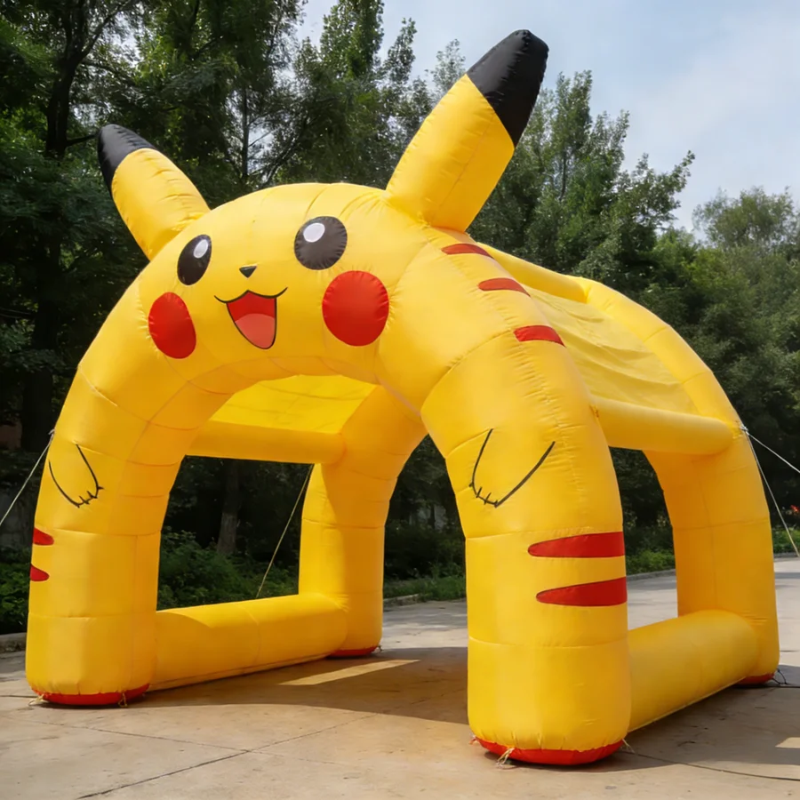 

Надувной шатер-арка «Гигантский Пикачу» для коммерческих выставок, мероприятий в торговых центрах и наружной рекламы
