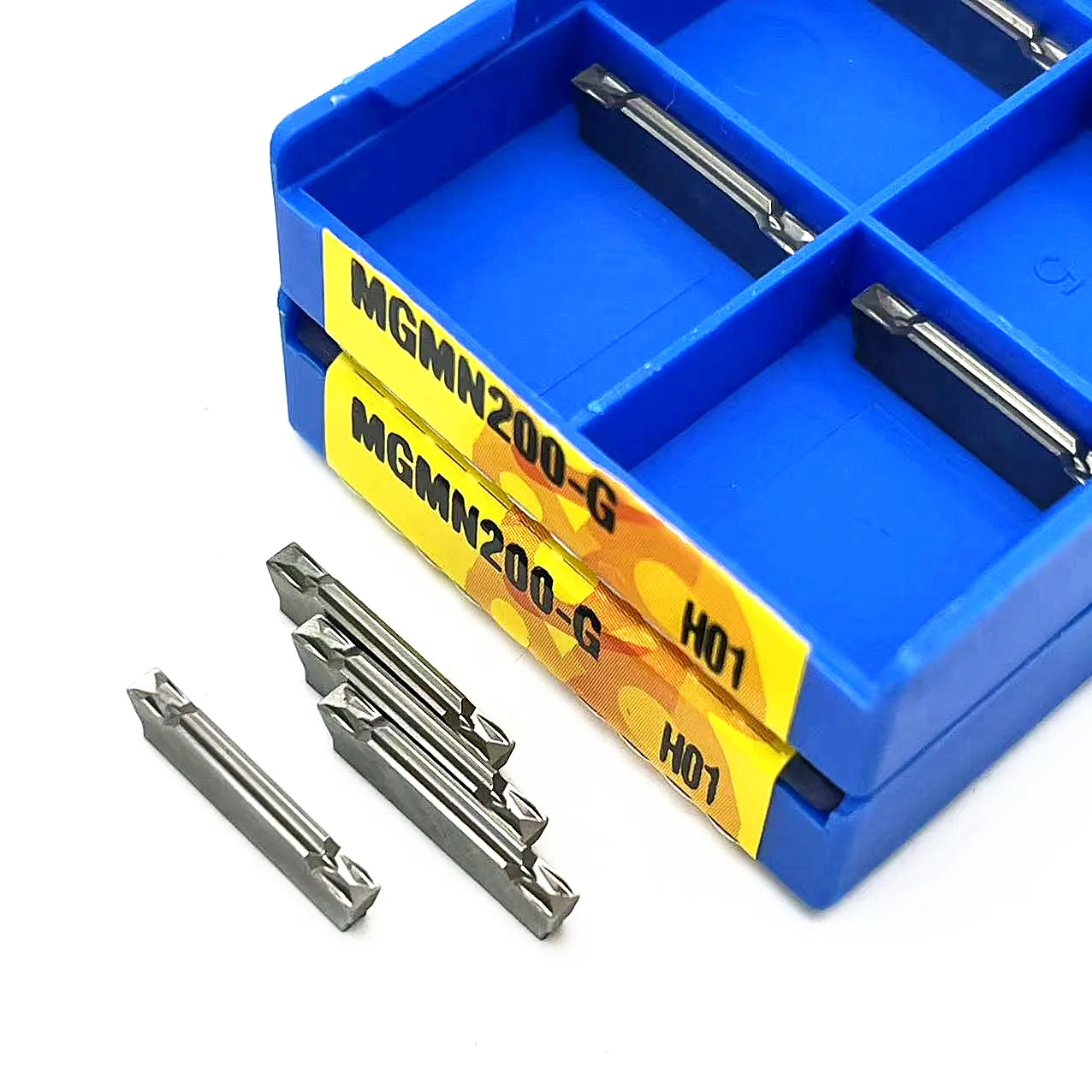 10PCS High quality MGMN200 G H01 Aluminum Turning Carbide Insert Copper and Aluminum MGMN Grooving Cutting Tool MGMN200 G H01