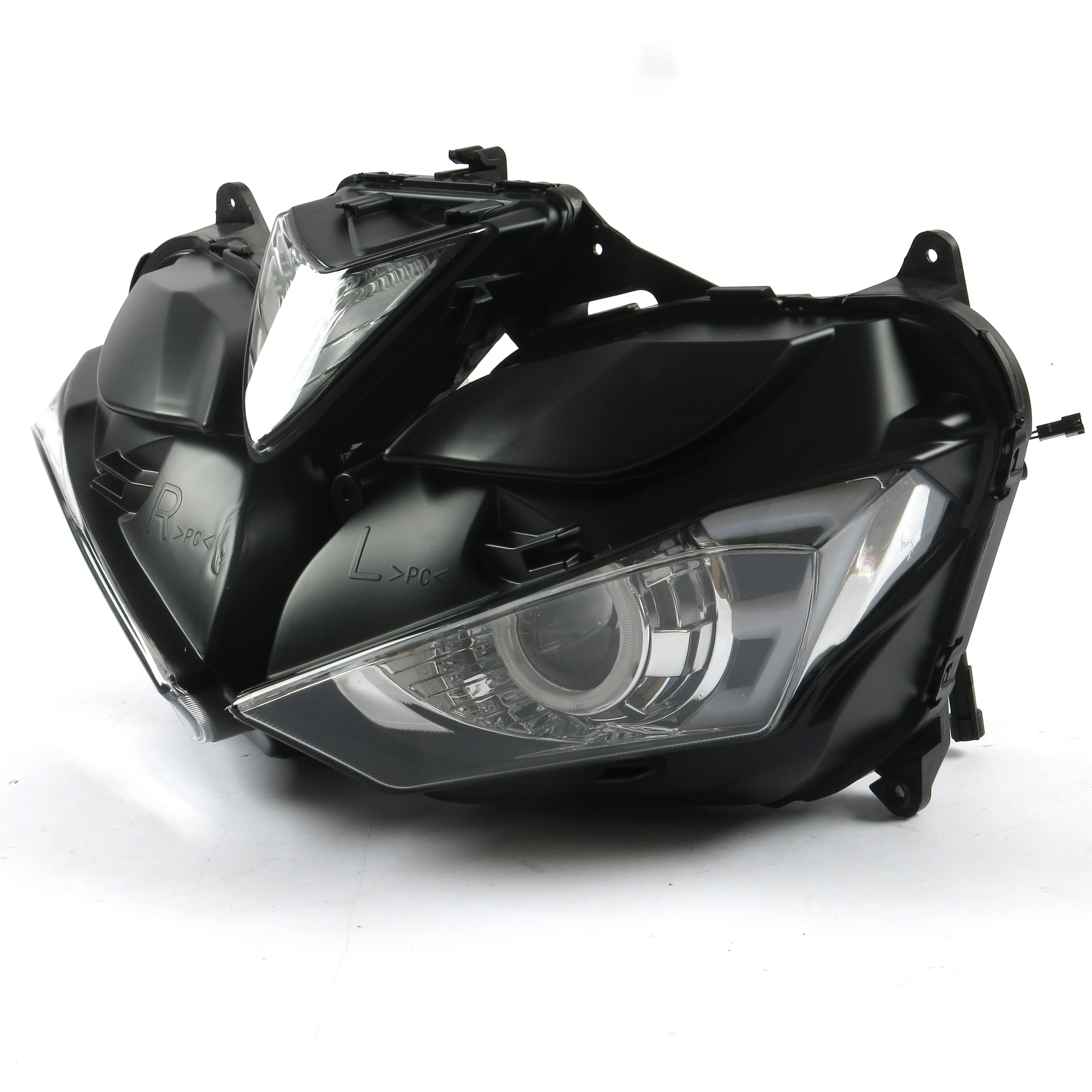 Bike Parts for Motorcycle Accessories Headlight R3/R25 2013-2018 Front Lamp Lights w Angel Eyes