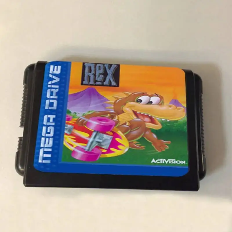 Бесплатная доставка Radical Rex Game Card 16bit MD Cart для Sega Mega Drive