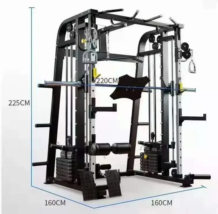 Smith Integrated Trainer Gantry Squat Rack Commercial  Fitness Equipment Combination Station Gym