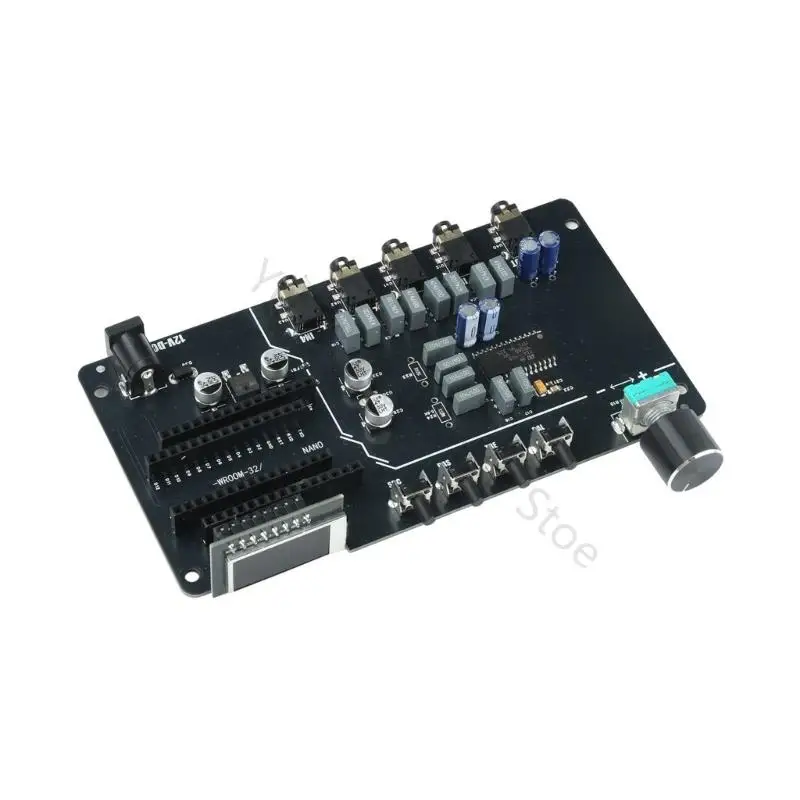 96BA Digital Sound Source Routing Board für Mediensteuerung, TDA7440D 4 Zweikanal-Eingangs-Tonabstimmungsmodul mit Prior-Profil – Detail 2