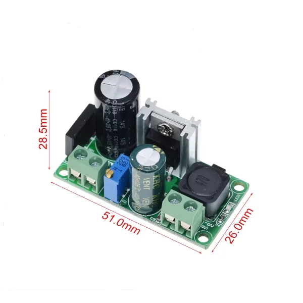 Low Voltage AC-DC Buck Module DC-DC Adjustable Regulator Power Supply LM2596HV Power Module 3A 5V-50V