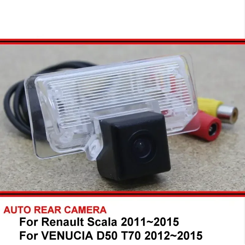 For Renault Scala VENUCIA D50 T70 2011~2015 Car Waterproof Rearview Parking Reverse Backup Rear View Camera HD CCD Night Vision