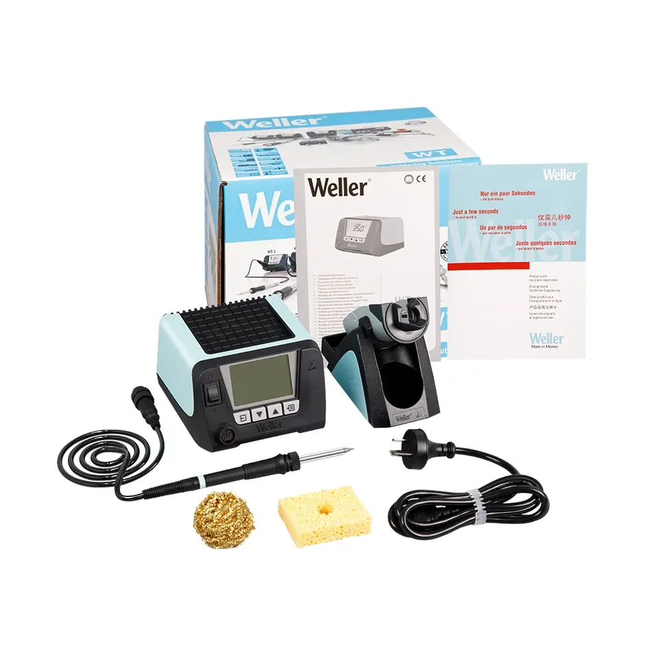 Original Weller WT1014 Lead-free Digitally Constant Temperature 80W Soldering Station With WSP80 Soldering Iron LT Series Tips