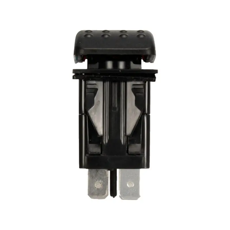 Interruptor de balancim LED azul On-Off, guincho, 7 pinos, 12V, 20A