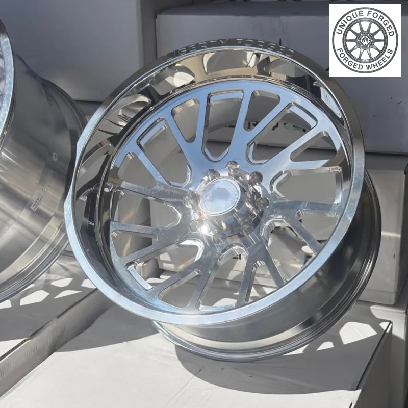 26 Style Polished Silver Deep Dish 17 18 20 21 22 24 Inch Custom Forged Wheel 5x112 5x114.3 5x120 5x110 Alloy Rims For BMW M3 M4