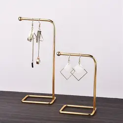 Présentoir à Bijoux en Métal T1, Support de Rangement pour Boucles d'Oreilles, Colliers, à Faire Soi-Même