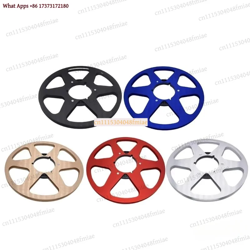 1/4 Inch 10 Inch Empty Tape Reel Aluminum Hub for Reel-To-Reel Recorders Accessory Opening Machine Parts DropShipping